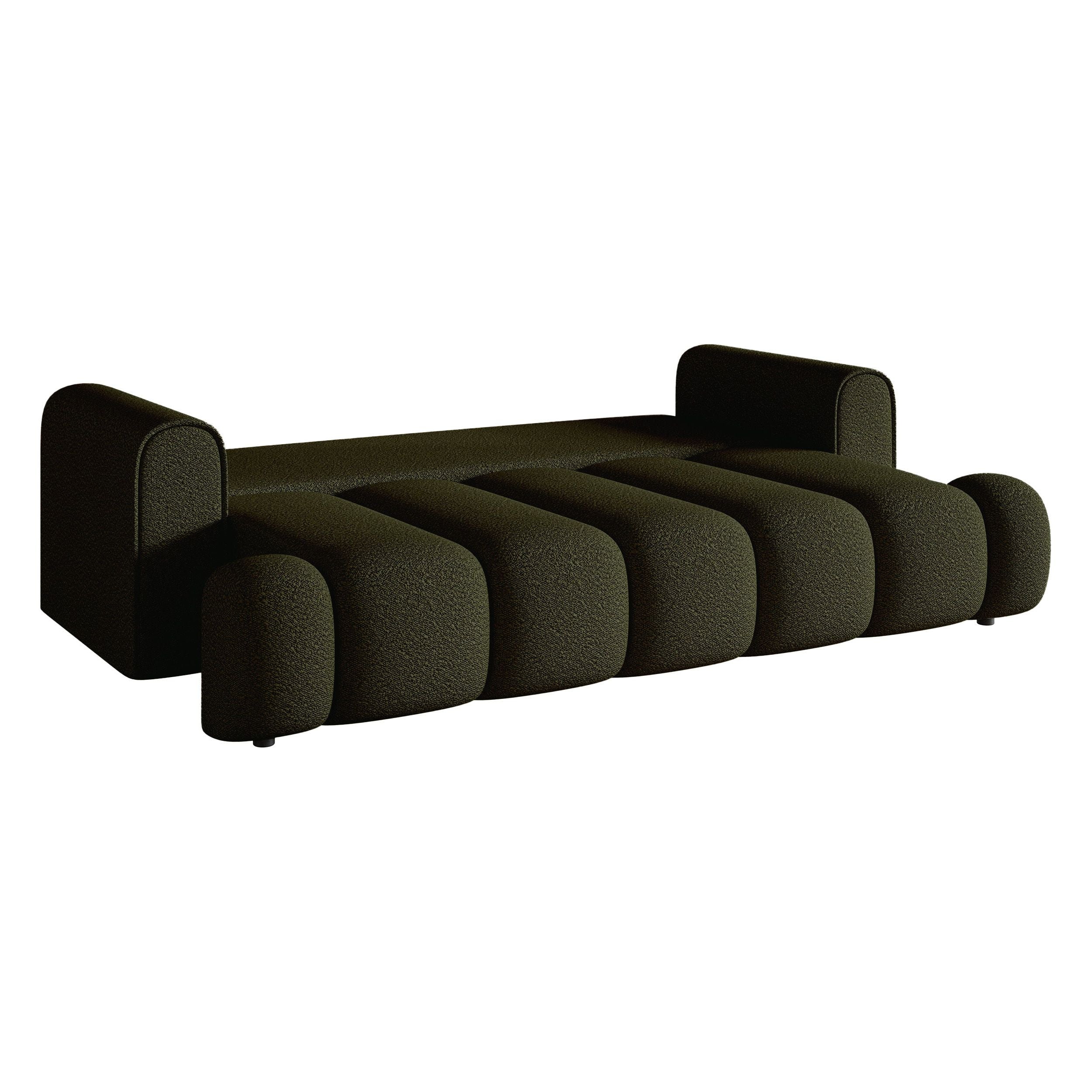 Sofa lova ANDELINA, chaki spalvos, boucle