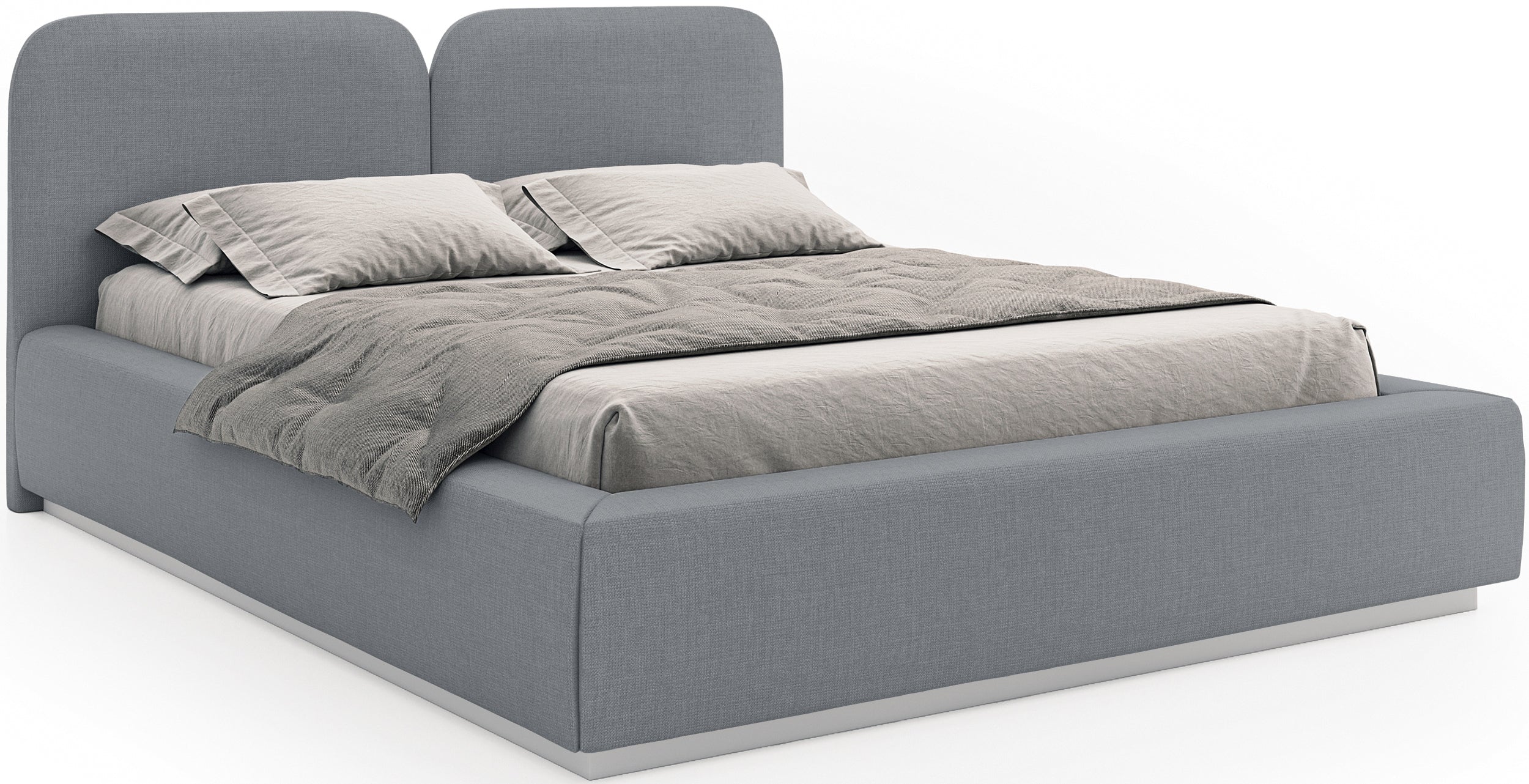 COMOVES LIBERTY bedroom bed, dark grey