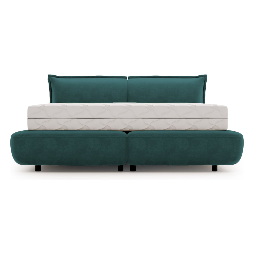 Minkšta lova BORBELE, turquoise spalva