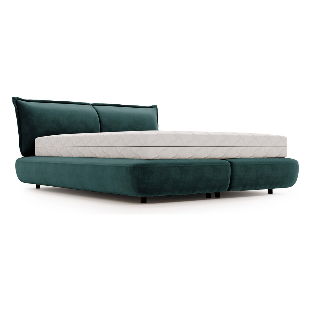 Minkšta lova BORBELE, turquoise spalva