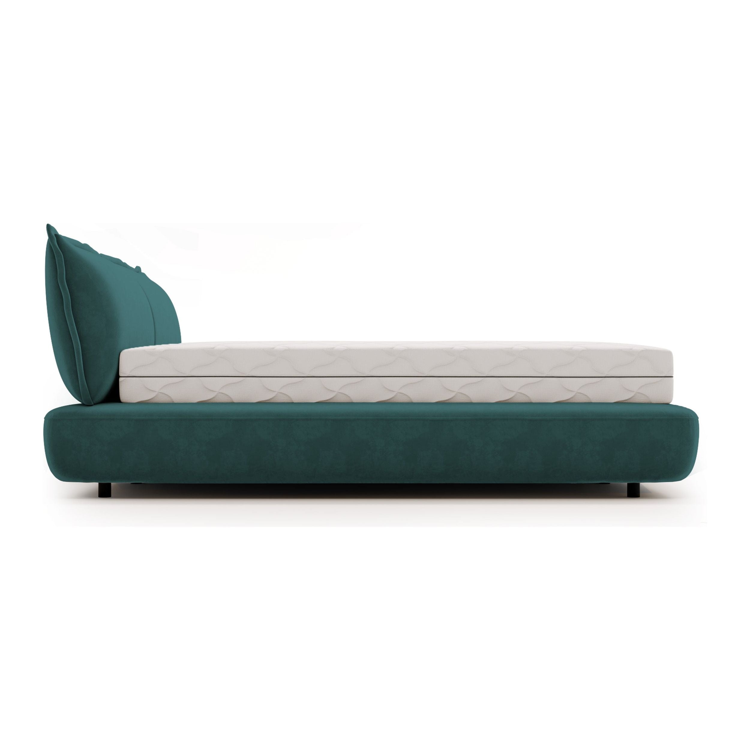 Minkšta lova BORBELE, turquoise spalva