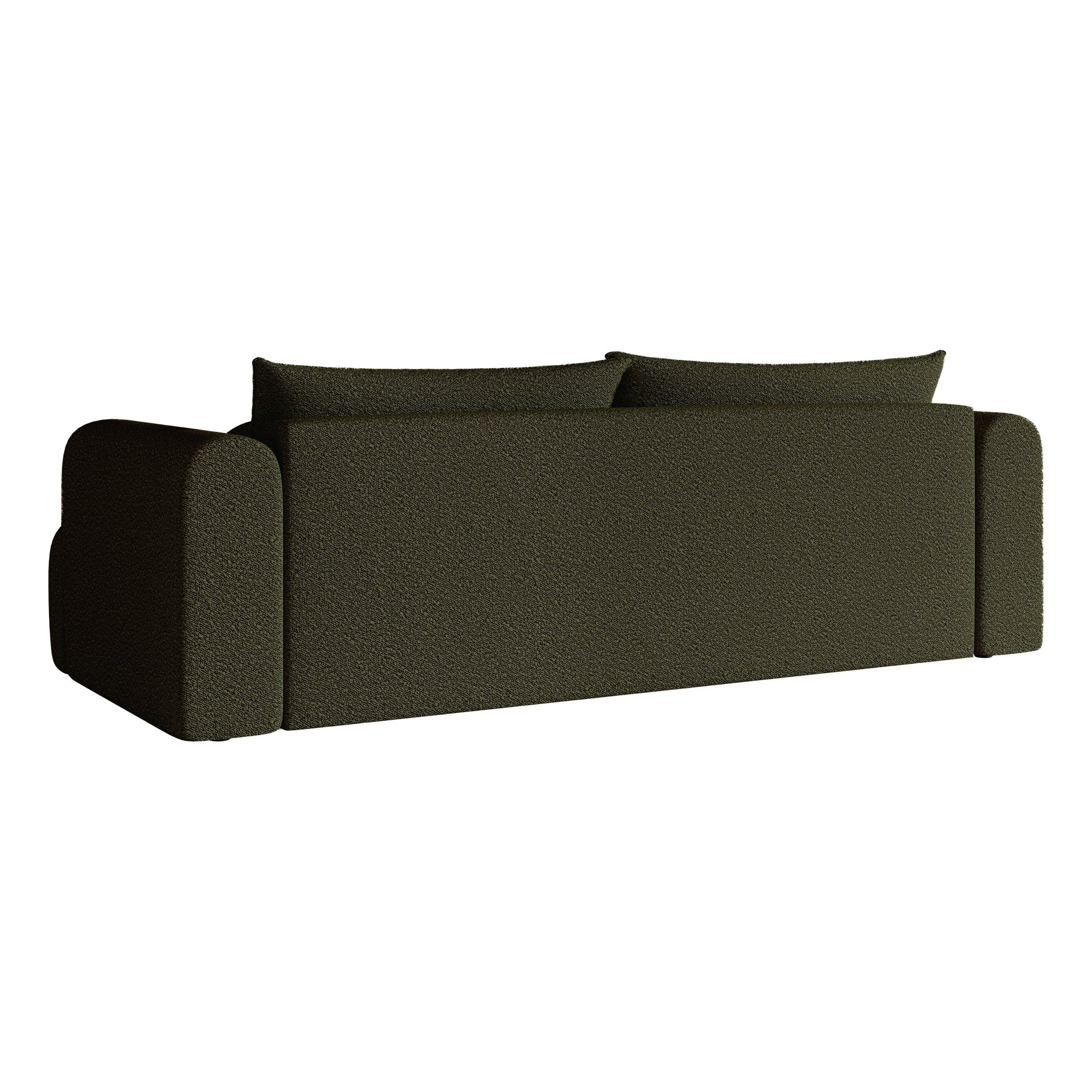 Sofa lova ANDELINA, chaki spalvos, boucle