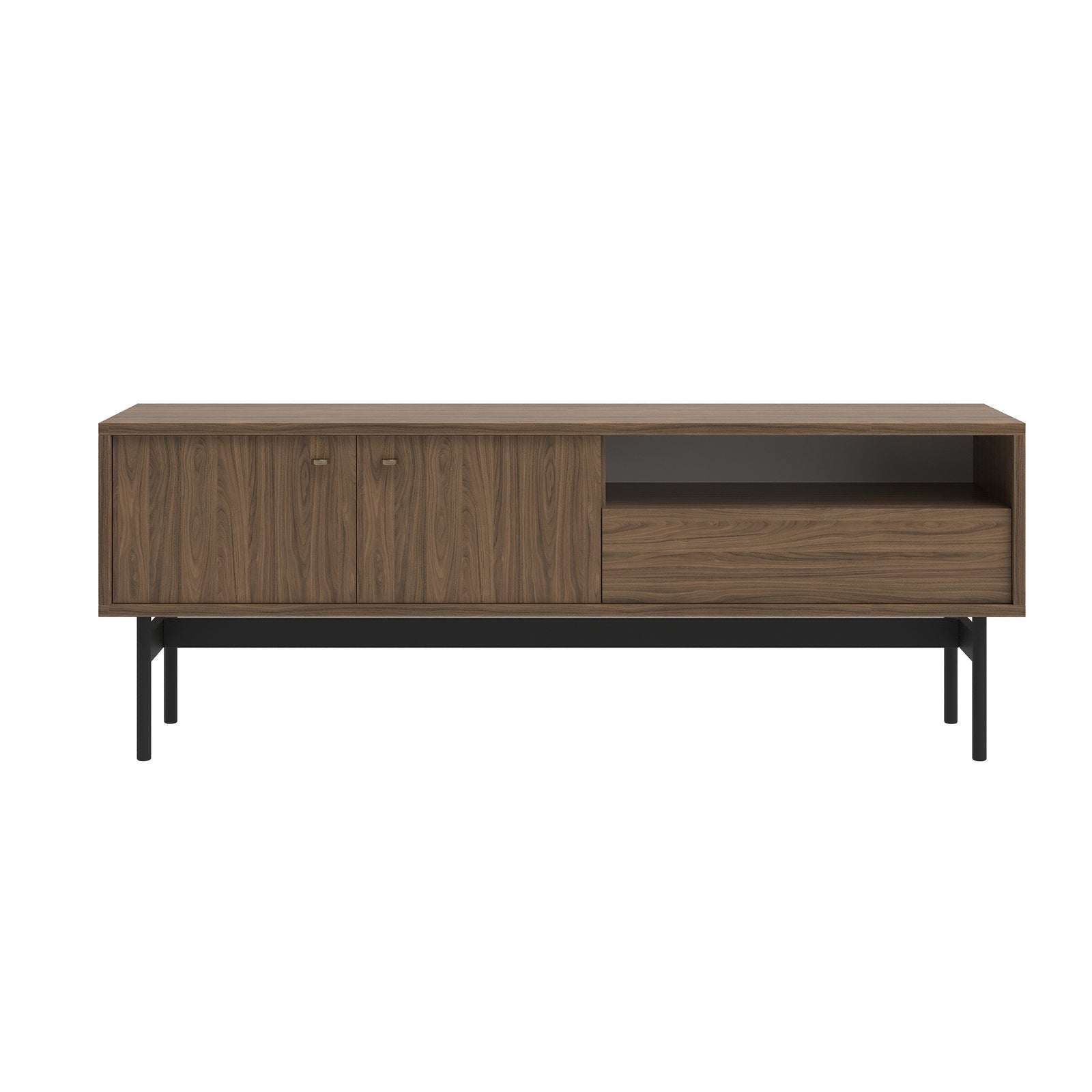 TV staliukas OLAR, riešuto, 154 cm