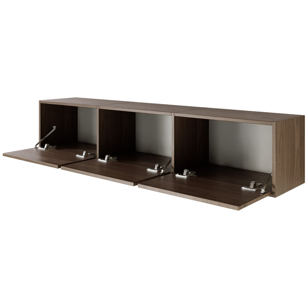 Pakabinama TV spintelė ZARI, riešutas, 150 cm