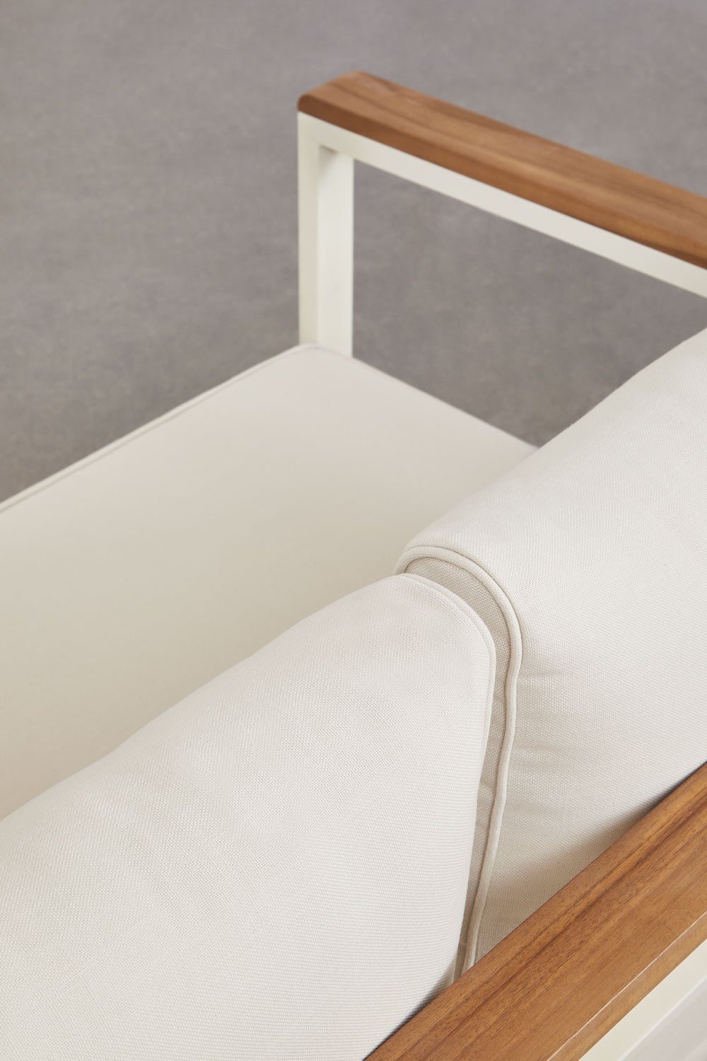 ALCANTO set, two-seater, white