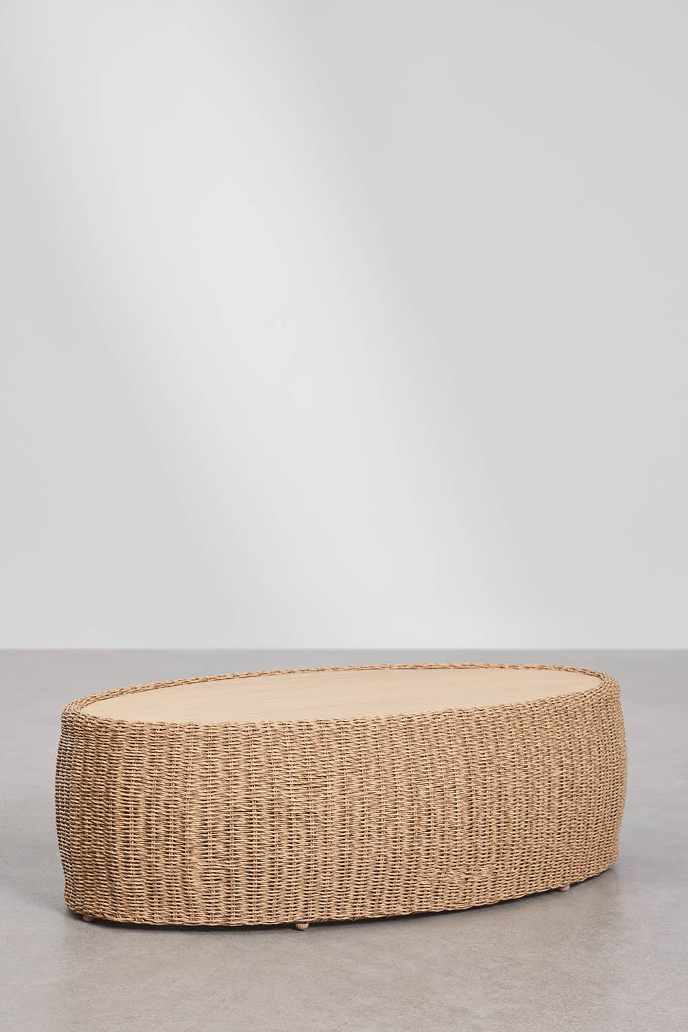 BALI oval outdoor table, acacia