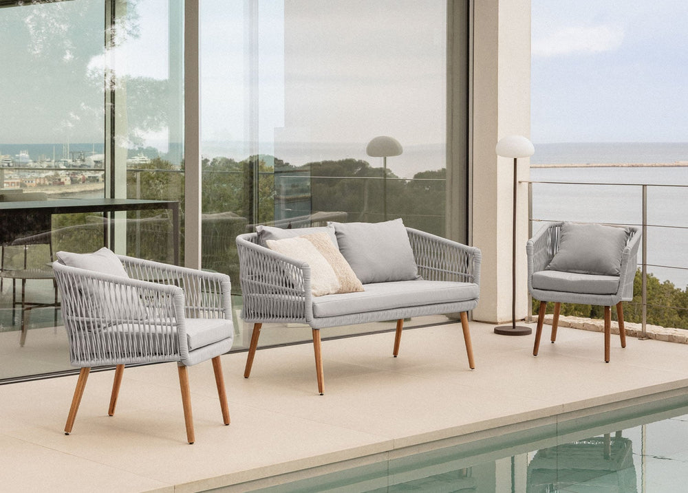 Outdoor furniture set VEGA Style, grey