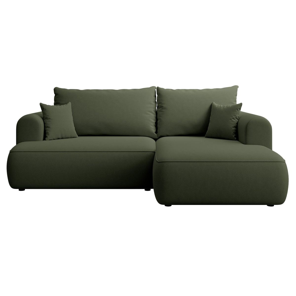 Kampinė sofa CORMAC mini visu dydžiu, alyvuogių