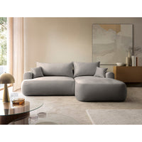 Kampinė sofa CORMAC namų aplinkoje