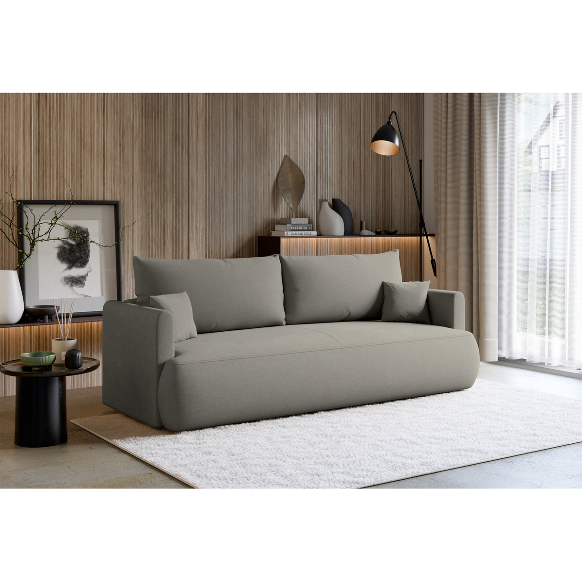 Sofos-lovos CORMAC mini sujungtų modulių vaizdas