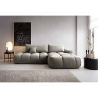 Kampinė sofa TARRA moderniame svetainės interjere