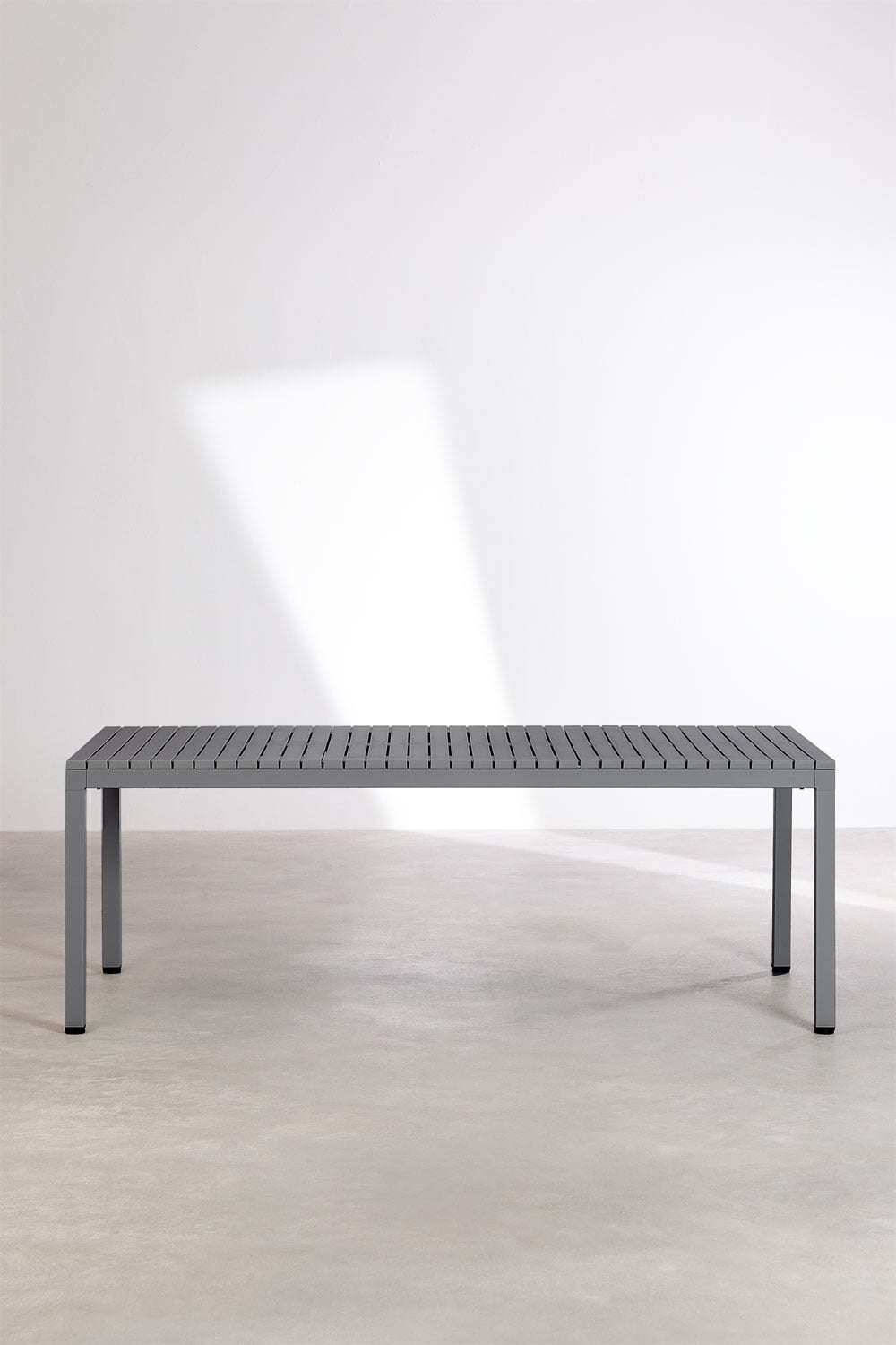 Āra galds LARGO, grafīta pelēks, 210x100 cm
