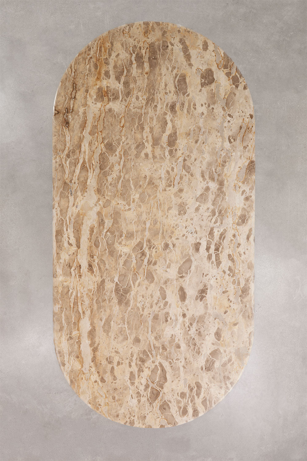 Valgomojo stalas LUCEIDA, marmuras, 220 cm