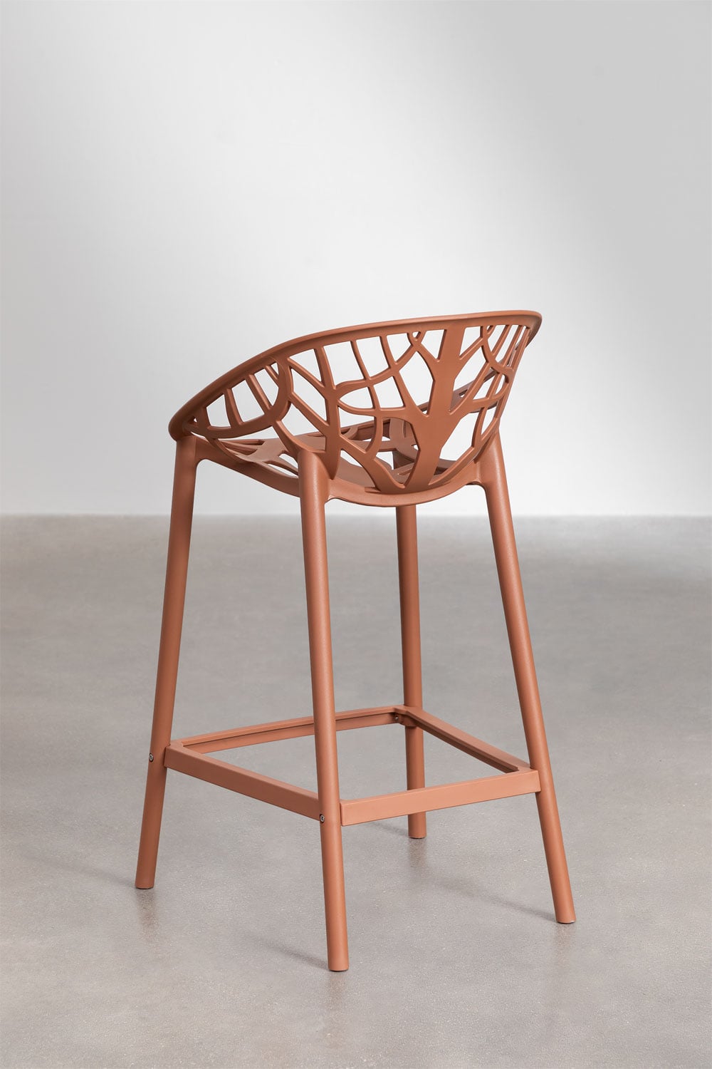 Bāra krēsls MEKANO, rūsas krāsā, 65 cm