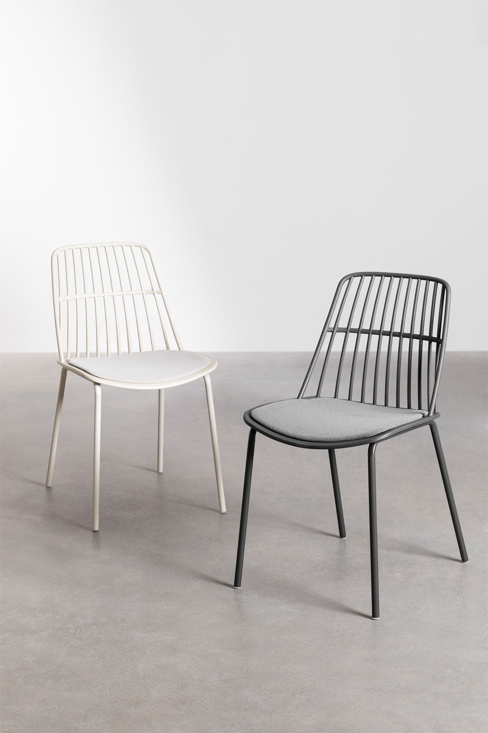 Outdoor chair SVELTO, graphite gray