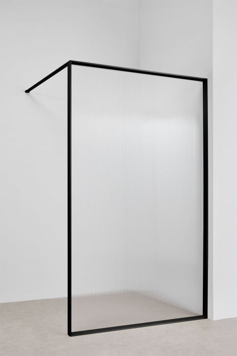 Shower screen SAREORA 120x195 cm, tempered glass