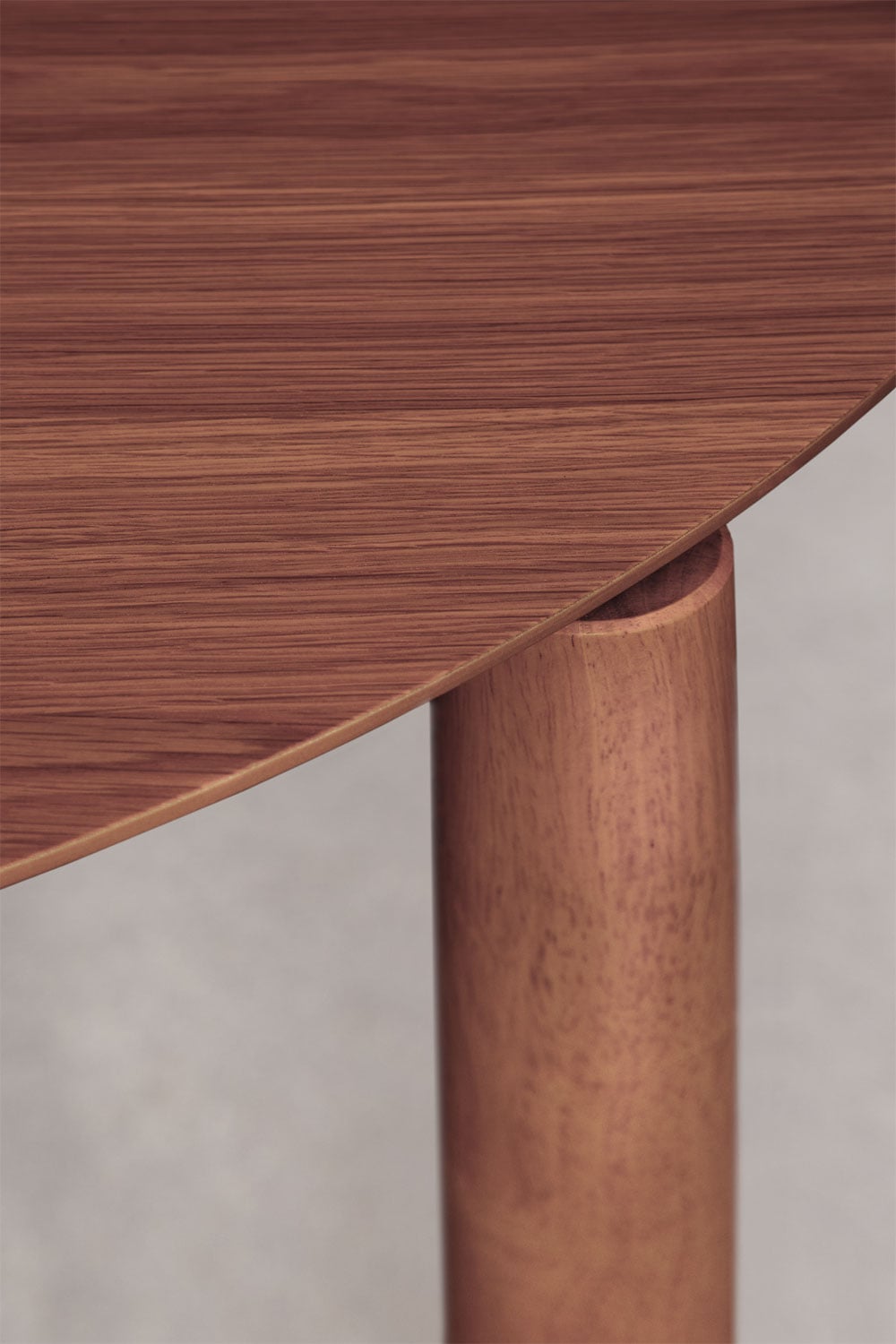 Dining table MODEL, Ø110 cm, wenge color