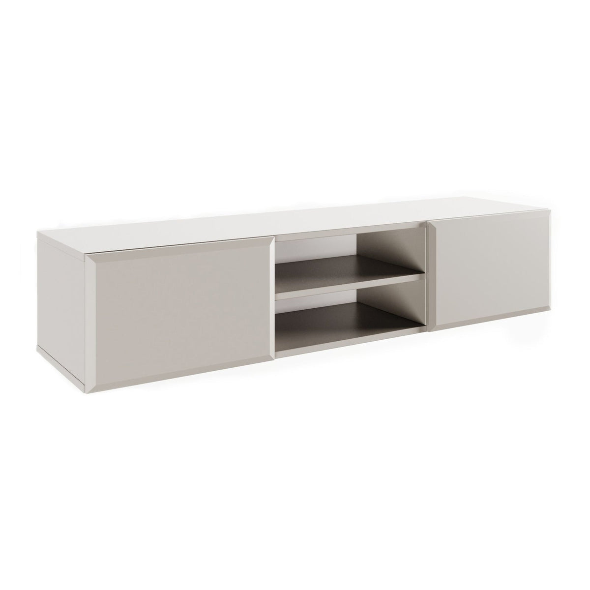 TV spintelė OLINE, 137 cm, smėlinė