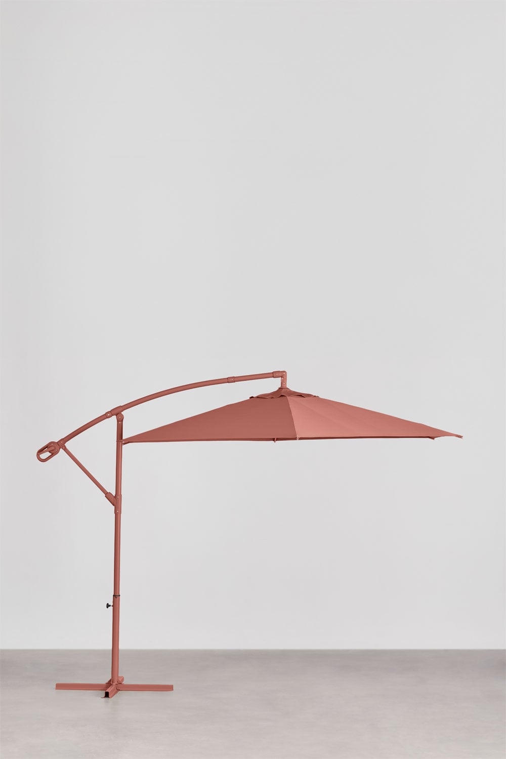 Outdoor umbrella SASIMPLO, terracotta