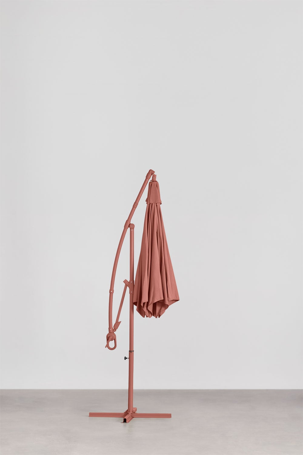 Outdoor umbrella SASIMPLO, terracotta