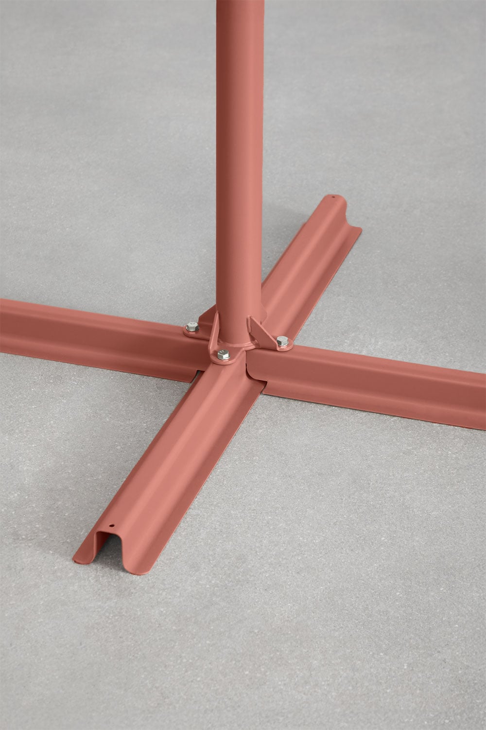 Outdoor umbrella SASIMPLO, terracotta