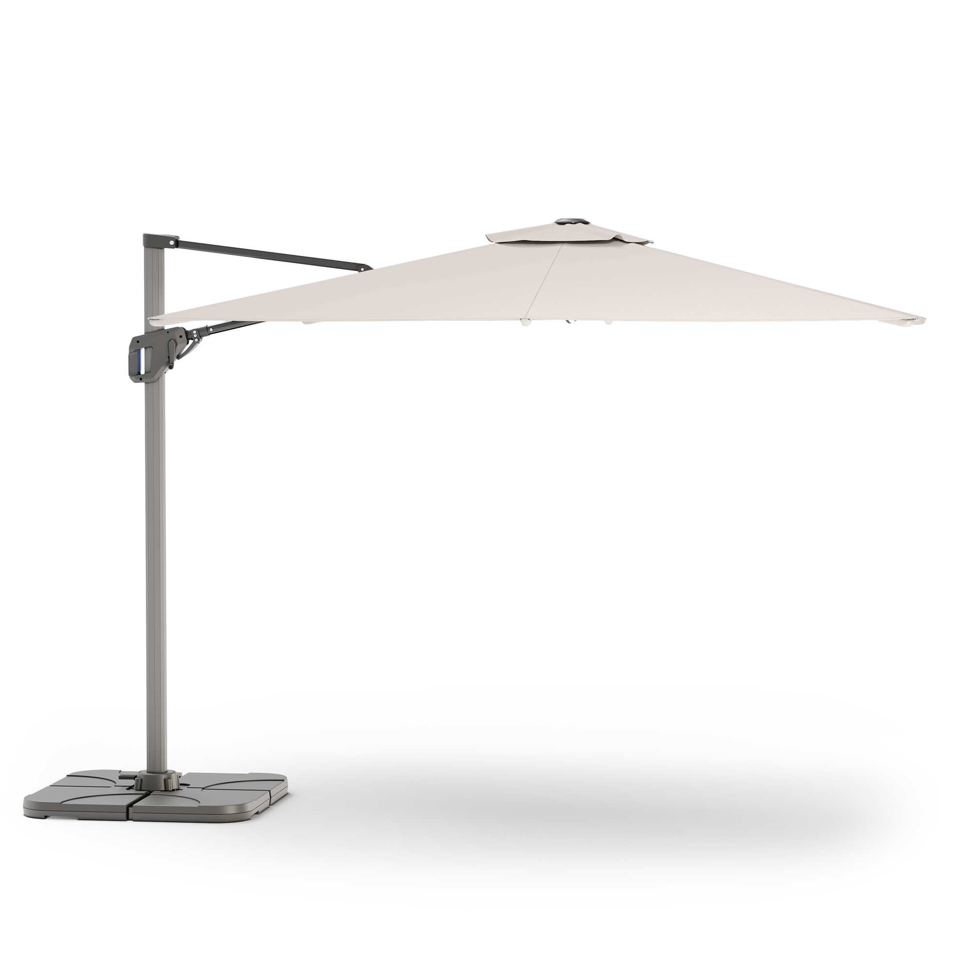 Garden umbrella VENISE, 4x3 m, sand