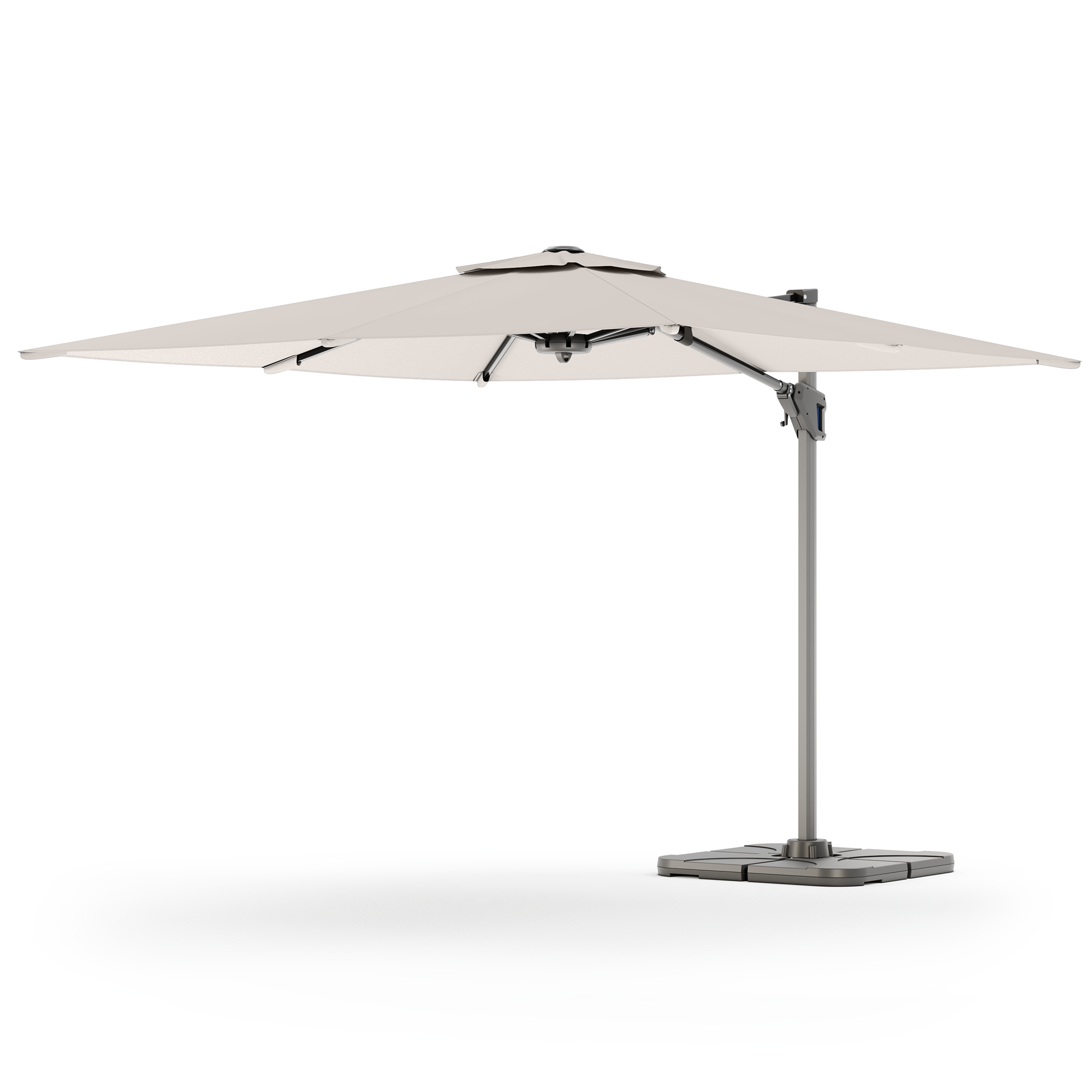 Garden umbrella VENISE, 4x3 m, sand