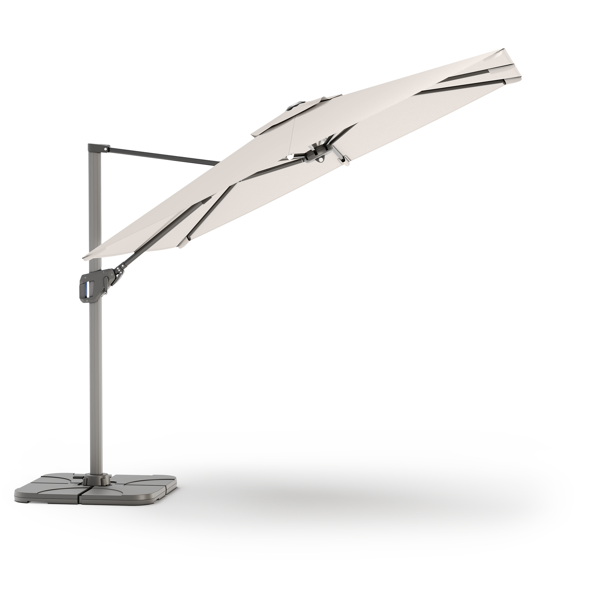 Garden umbrella VENISE, 4x3 m, sand