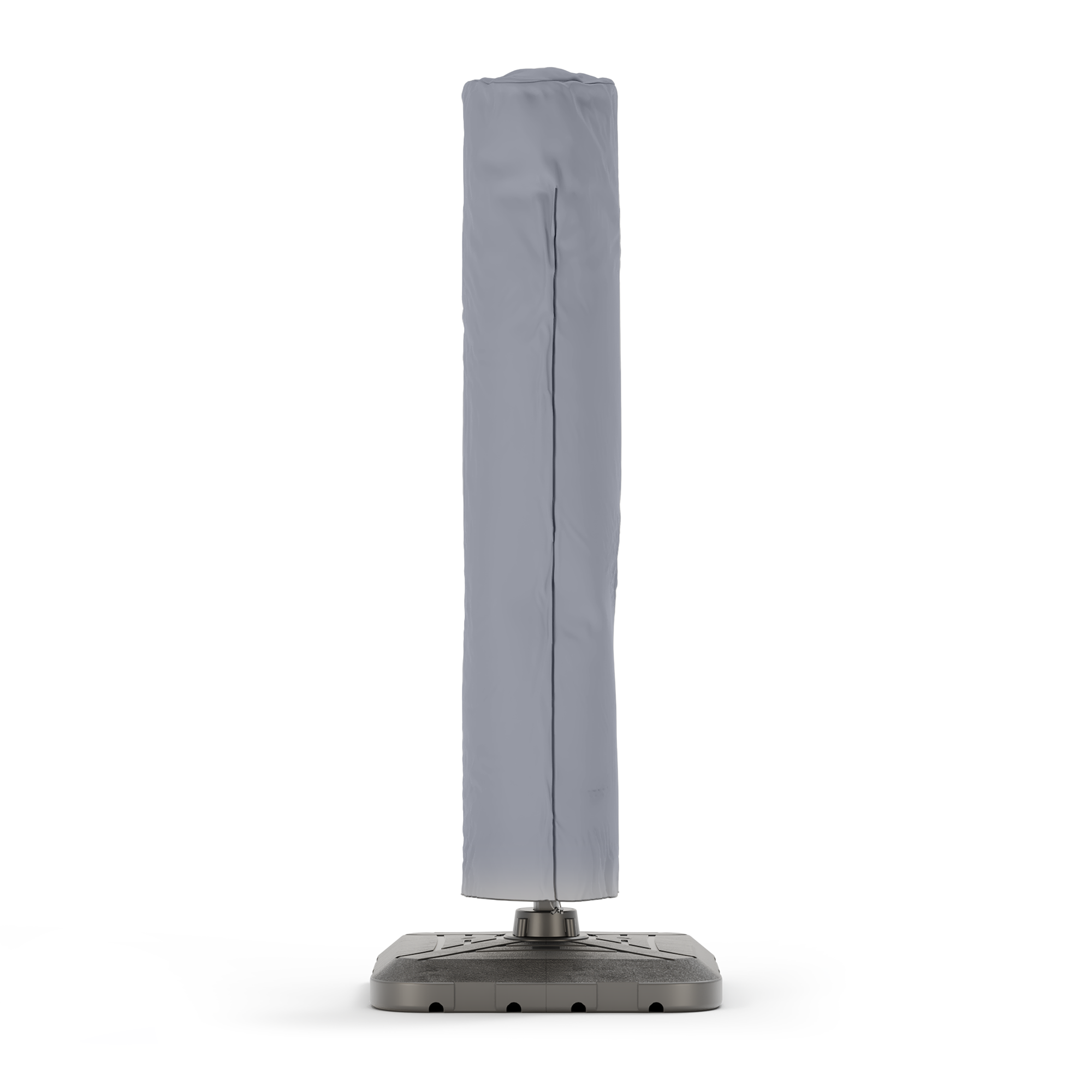 Garden umbrella VENISE DELUXE, LED, grey, 4x3 m