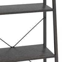 Pastatoma lentyna, 3 aukštų, juodos spalvos, 56x35x108cm - Namų Idėja