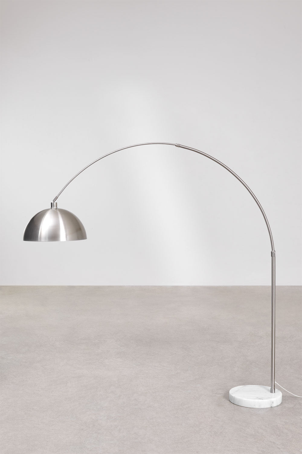 LANTIS outdoor floor lamp, chrome