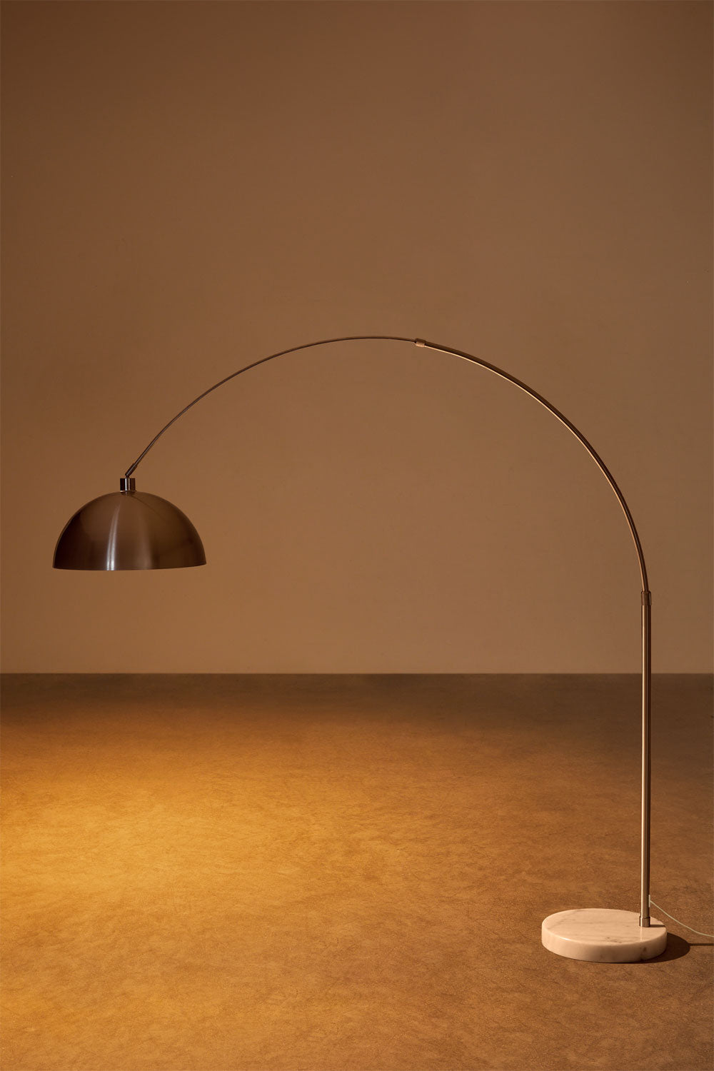 LANTIS outdoor floor lamp, chrome