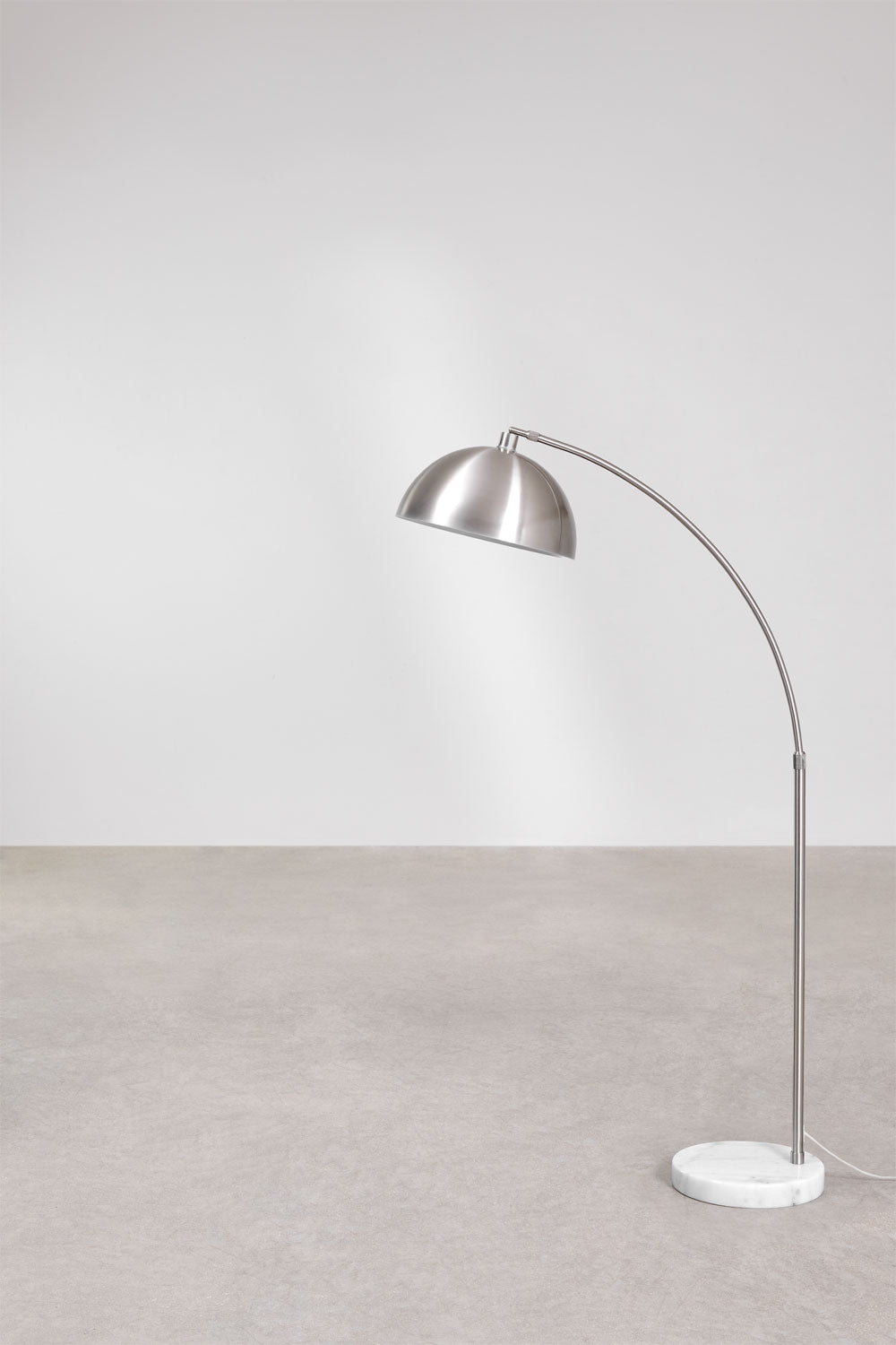 LANTIS outdoor floor lamp, chrome