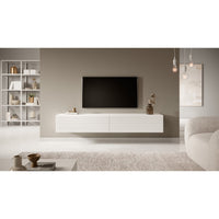 TV staliukas PAVAS, baltas, 175 cm