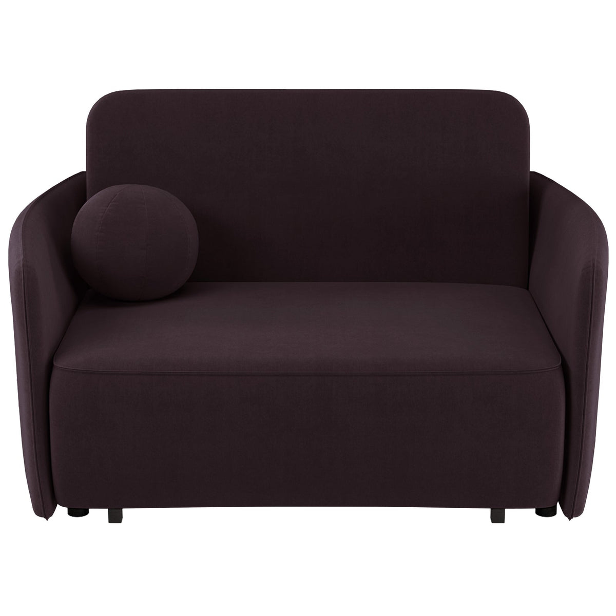 Sofa-lova PAXI, slyvinė šenilas