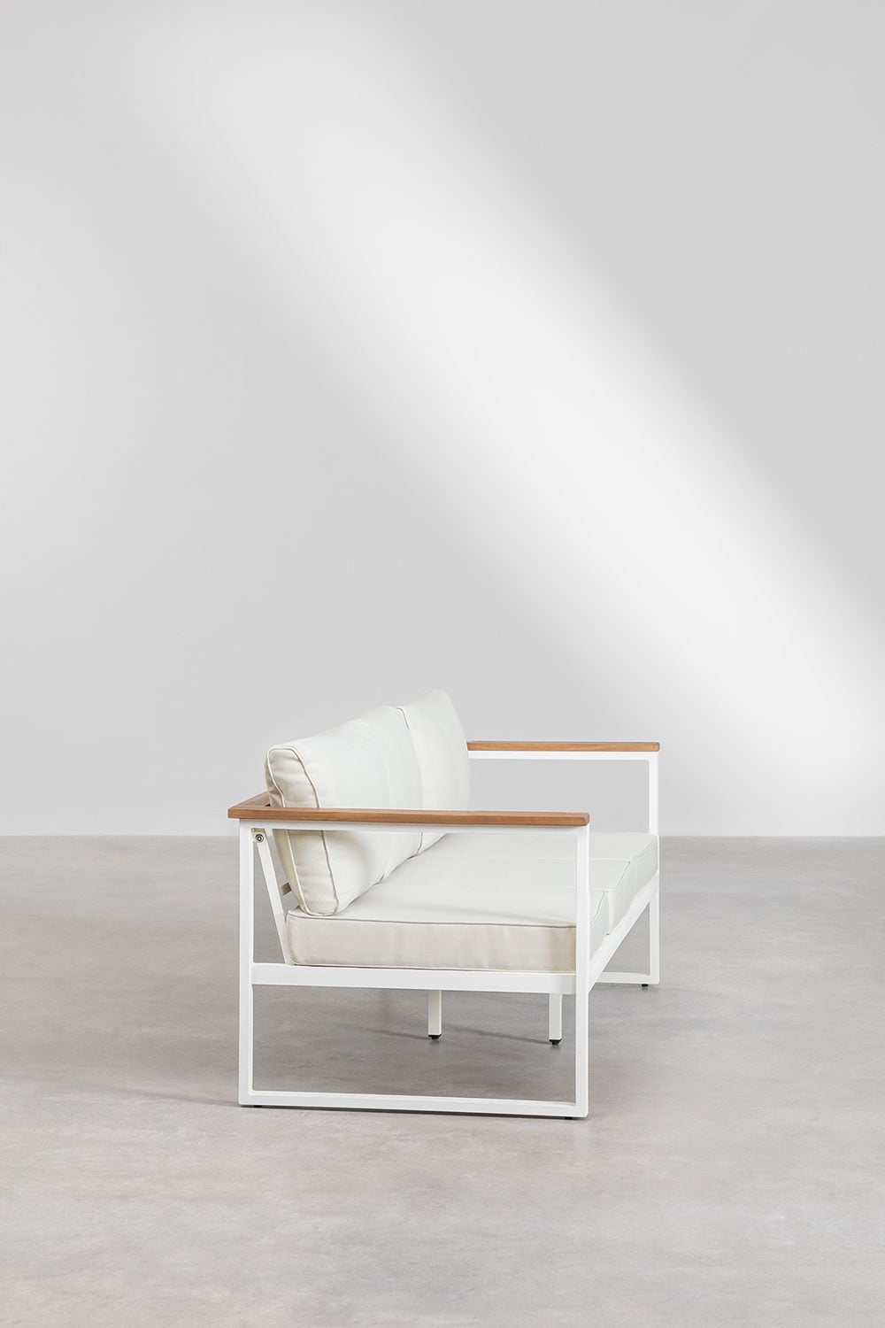 Sofa ALCANTO, three-seater, white
