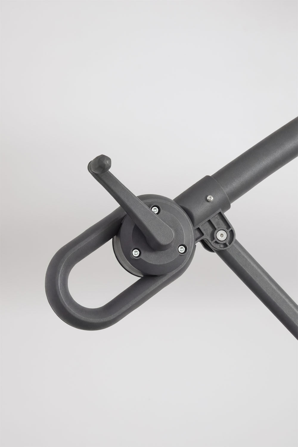 Outdoor umbrella SASIMPLO, graphite grey