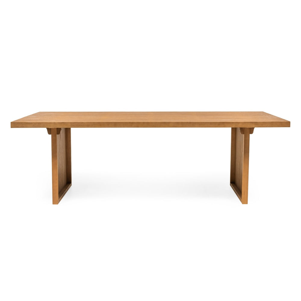 Lauko stalas DORIAN II, eukaliptas FSC, 240 cm