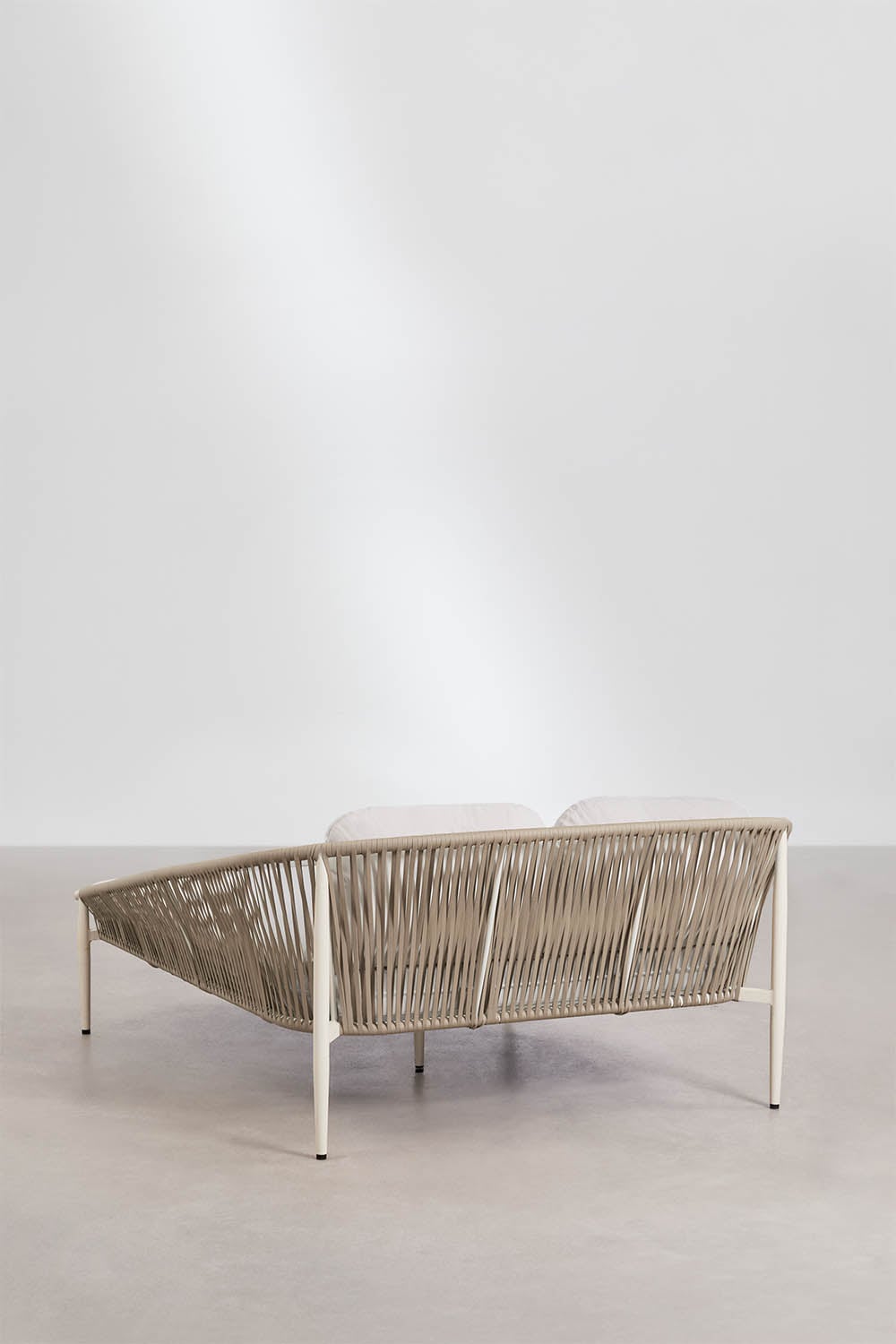 Double bed VELANO, cream