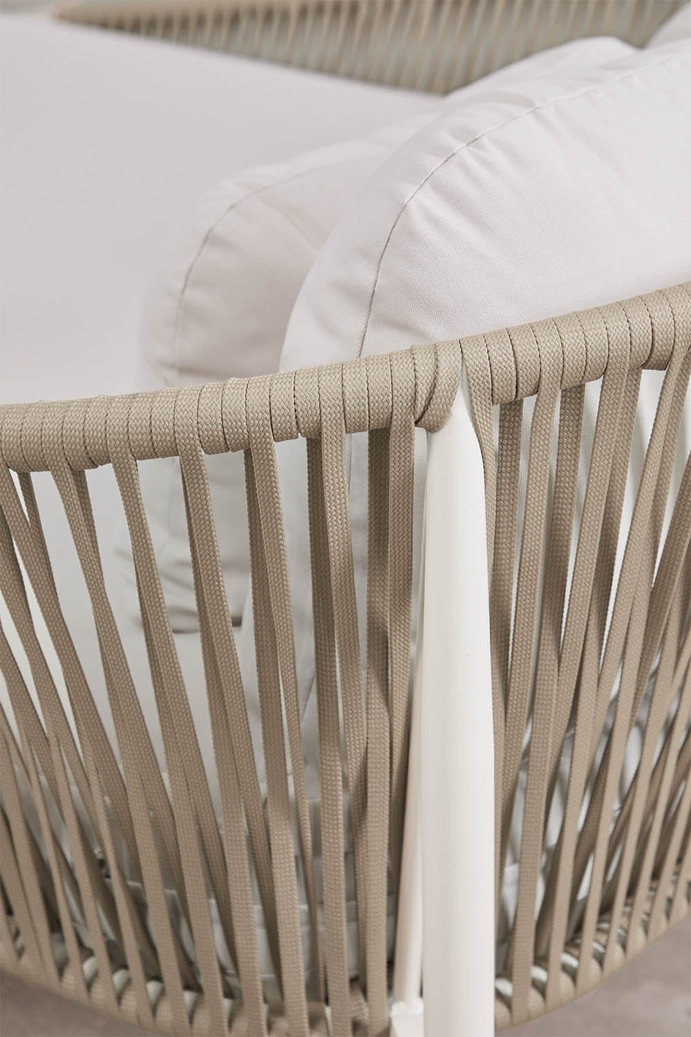 Double bed VELANO, cream