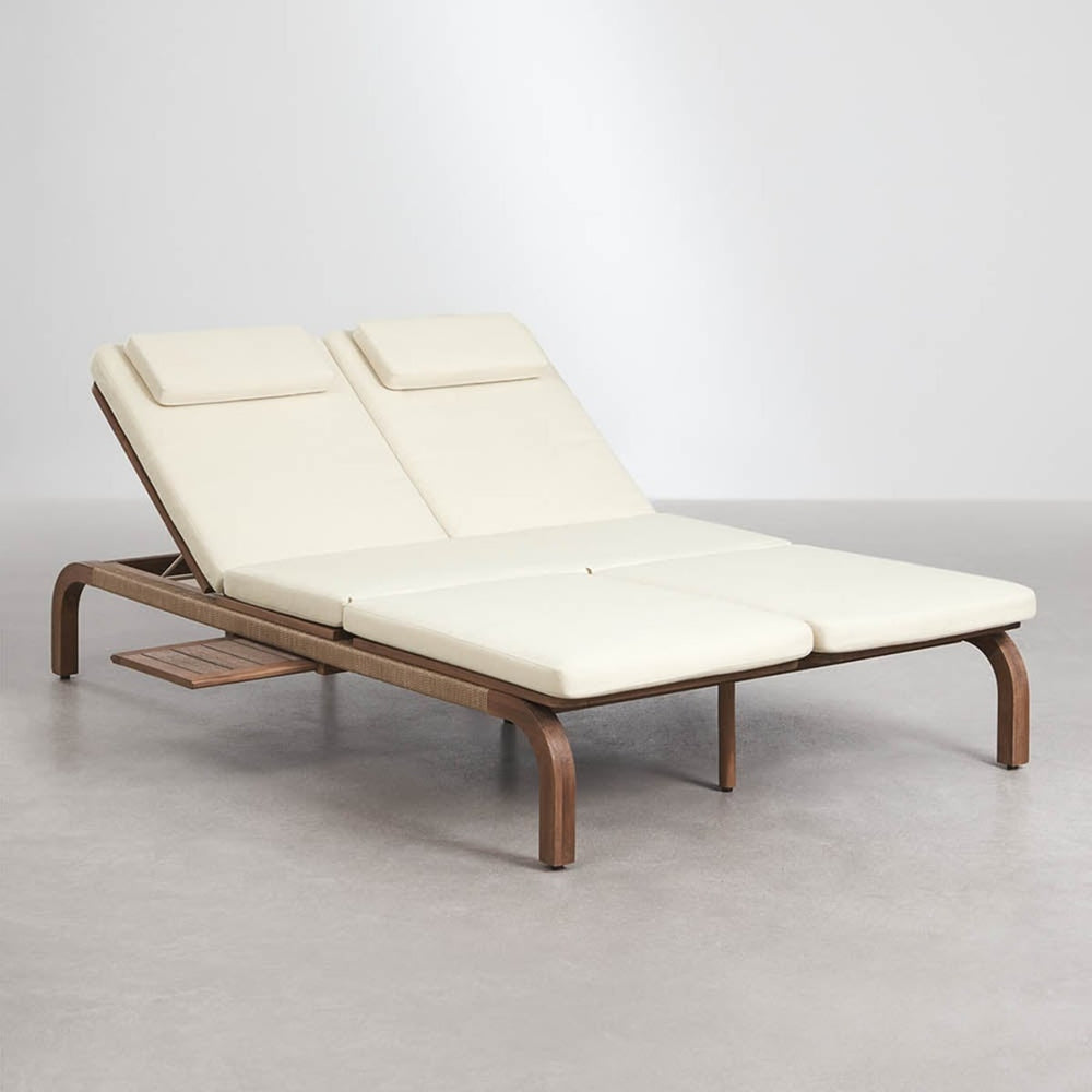 Double Bed DEXTER, white (1 pc.)