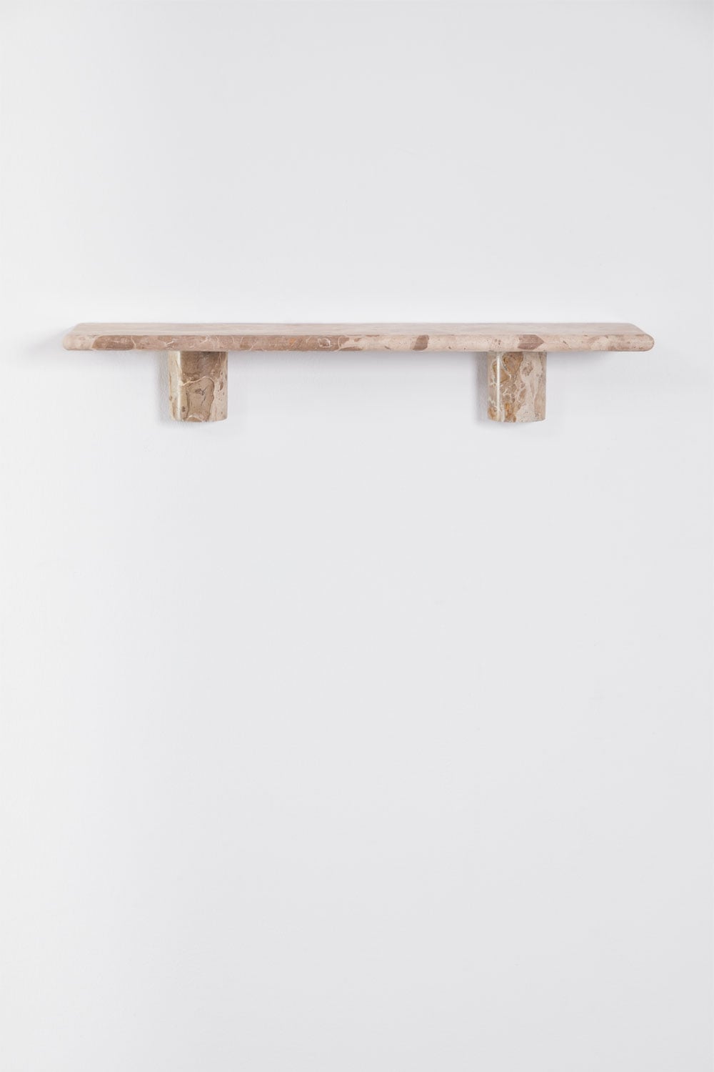 Sieninė lentyna EVITA, smėlinis marmuras, 60 cm