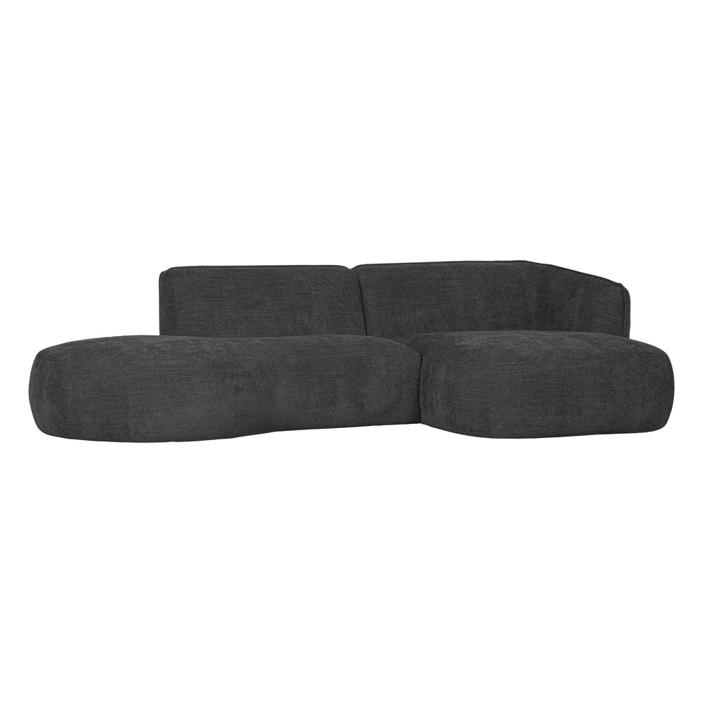 "Polly" sofa, dešinė pusė, pilka spalva - Namų Idėja