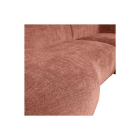 "Polly" sofa, dešinė pusė, rožinė spalva - Namų Idėja