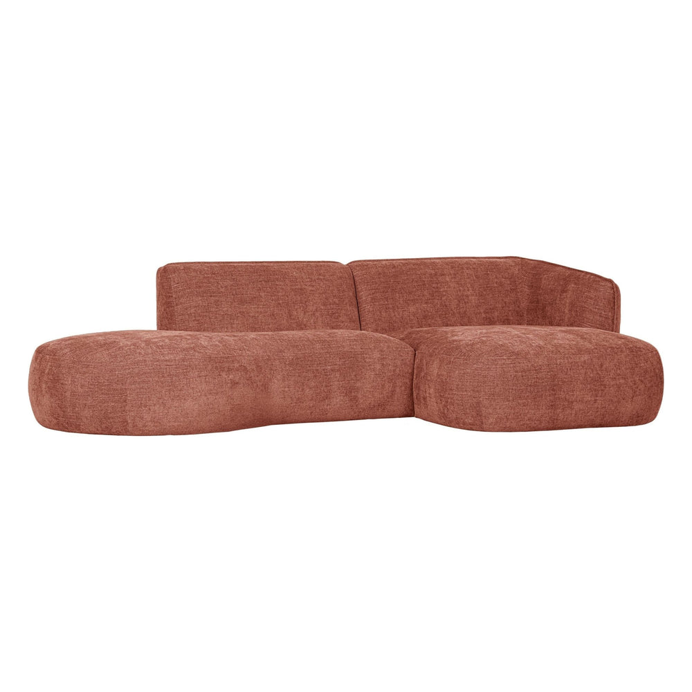 "Polly" sofa, dešinė pusė, rožinė spalva - Namų Idėja