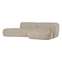 "Polly" sofa, dešinė pusė, smėlio spalva - Namų Idėja