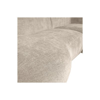 "Polly" sofa, dešinė pusė, smėlio spalva - Namų Idėja