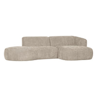 "Polly" sofa, dešinė pusė, smėlio spalva - Namų Idėja