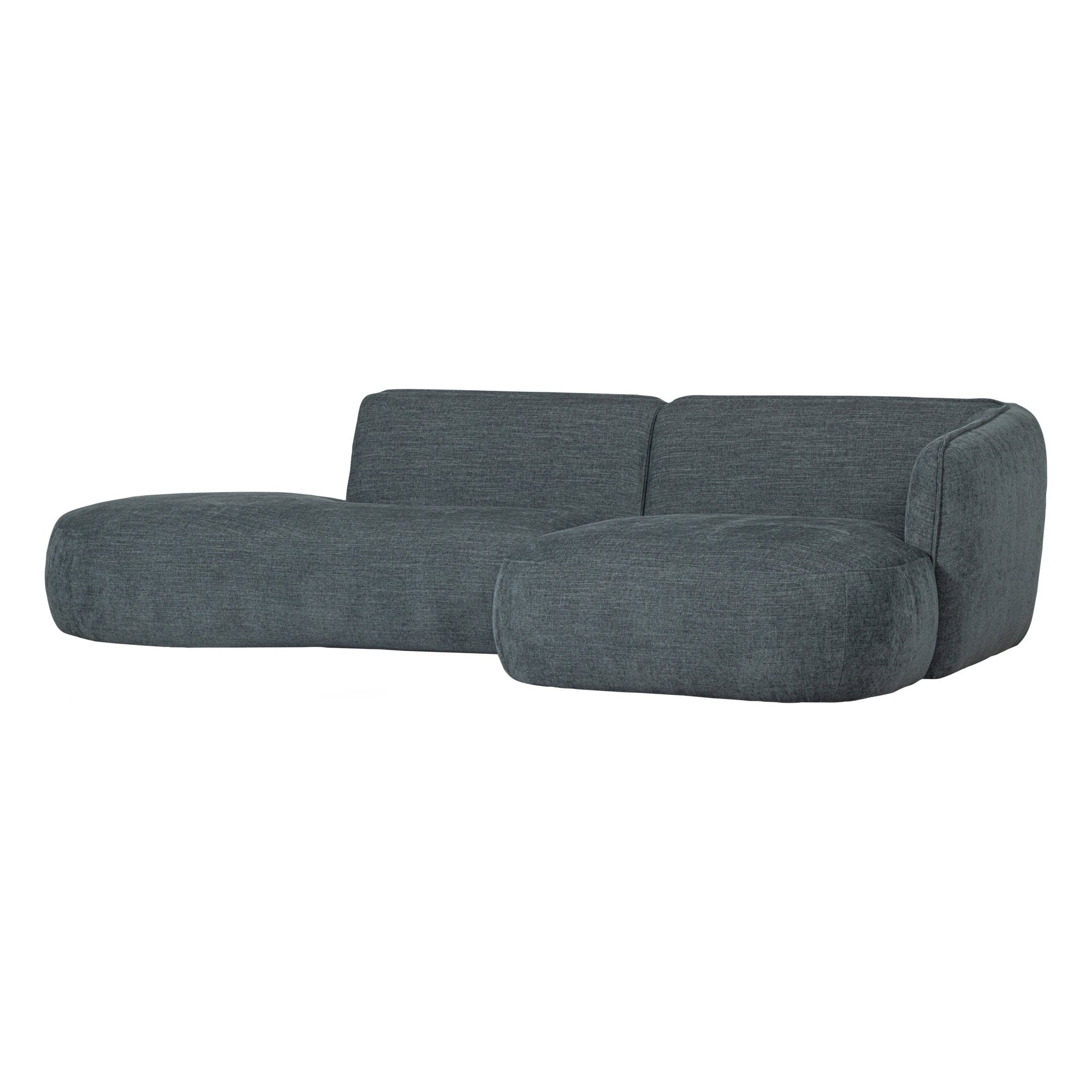 "Polly" sofa, dešinė pusė, žalia/ mėlyna - Namų Idėja
