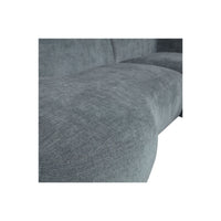 "Polly" sofa, dešinė pusė, žalia/ mėlyna - Namų Idėja